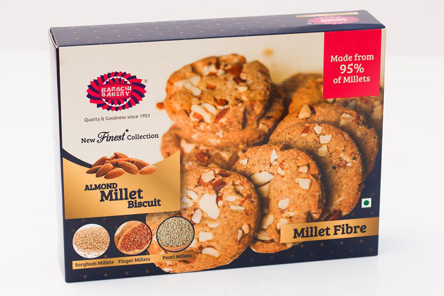 Karachi Bakery Almond Millet Biscuit - 300 gms