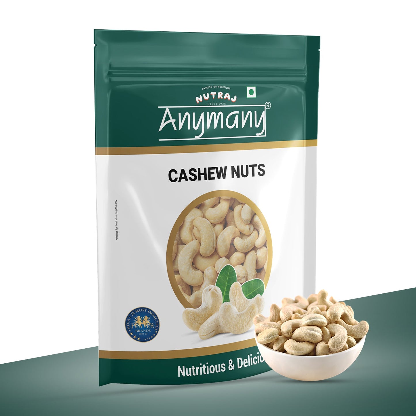 Nutraj Anymany Cashew Nuts 400gm (W450)