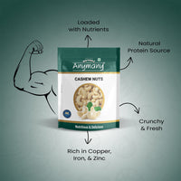 Nutraj Anymany Cashew Nuts 400gm (W450)