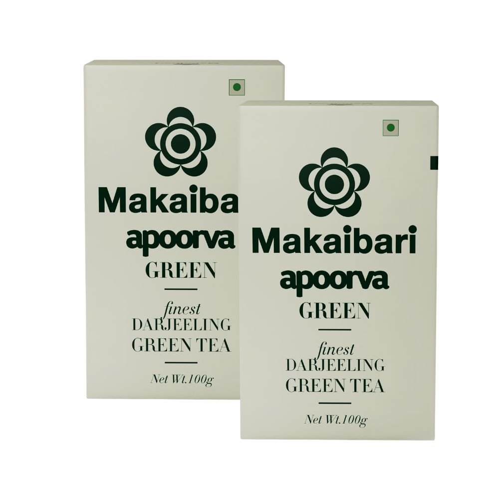 Apoorva Green Organic Darjeeling Green Tea Carton Box