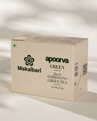 Apoorva Green Organic Darjeeling Green Tea Carton Box