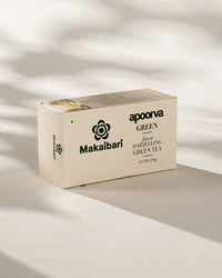 Apoorva Green Organic Darjeeling Green Tea Carton Box