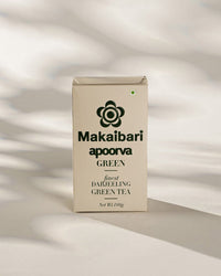 Apoorva Green Organic Darjeeling Green Tea Carton Box