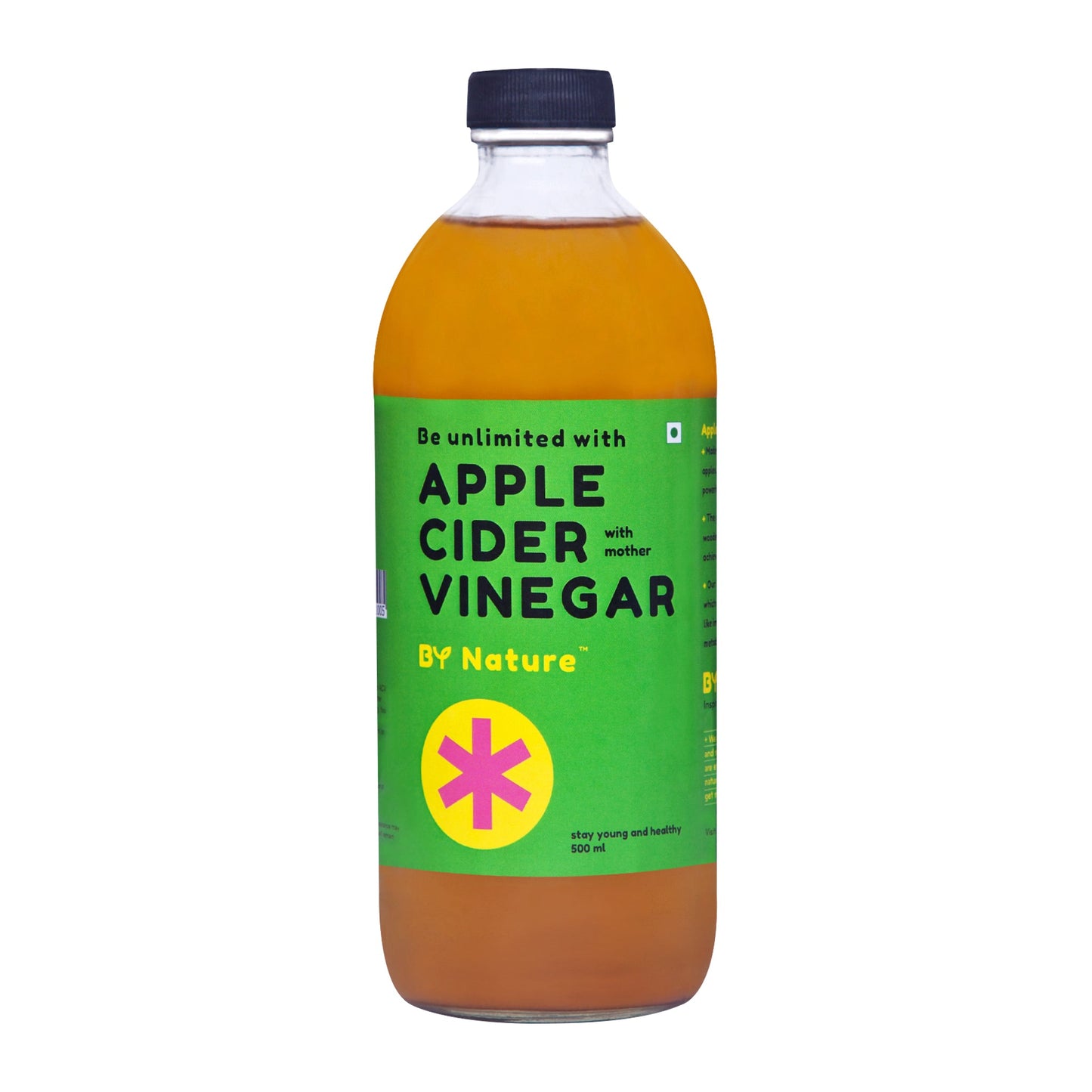 Apple Cider Vinegar with Mother, (Pack of 2) - Raw & Unfiltered