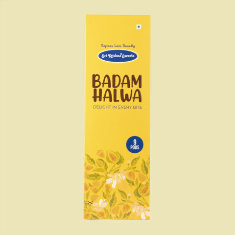 Sri Krishna Sweets Badam Halwa - 9 Pods