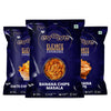 Evolve Oats chips Foxnut chips & Banana chips- 100 gms Each (Pack of 3)