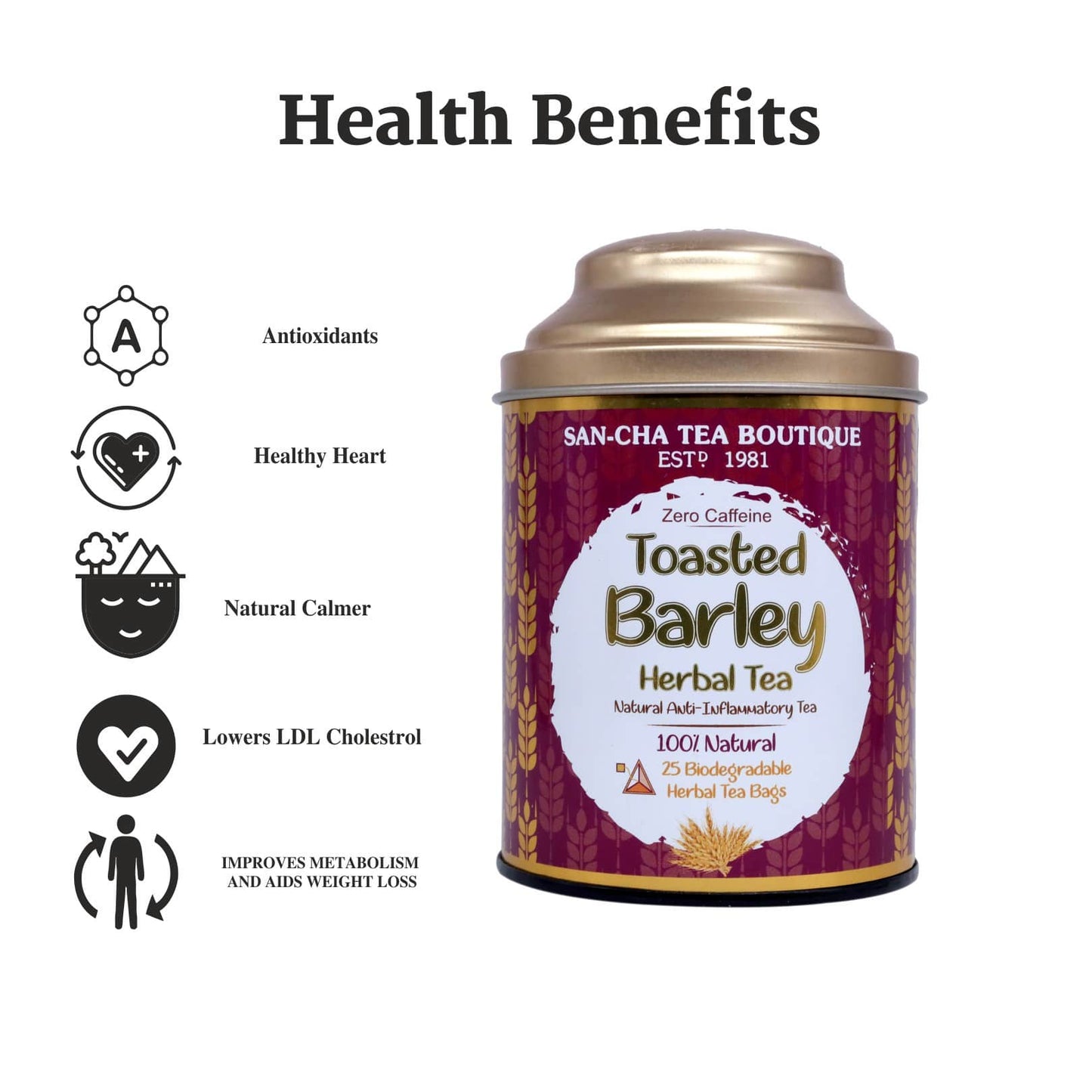 Barley Caffeine Free Herbal Tea