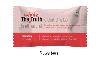 Cranberry Protein Bars - Box of 8