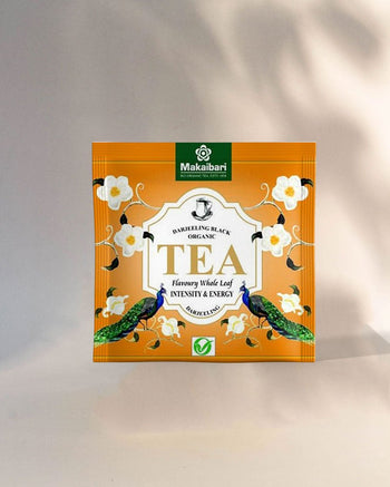 Biodegradable Fuso Pyramid Tea Bag Darjeeling Black - 50 Tea Bags