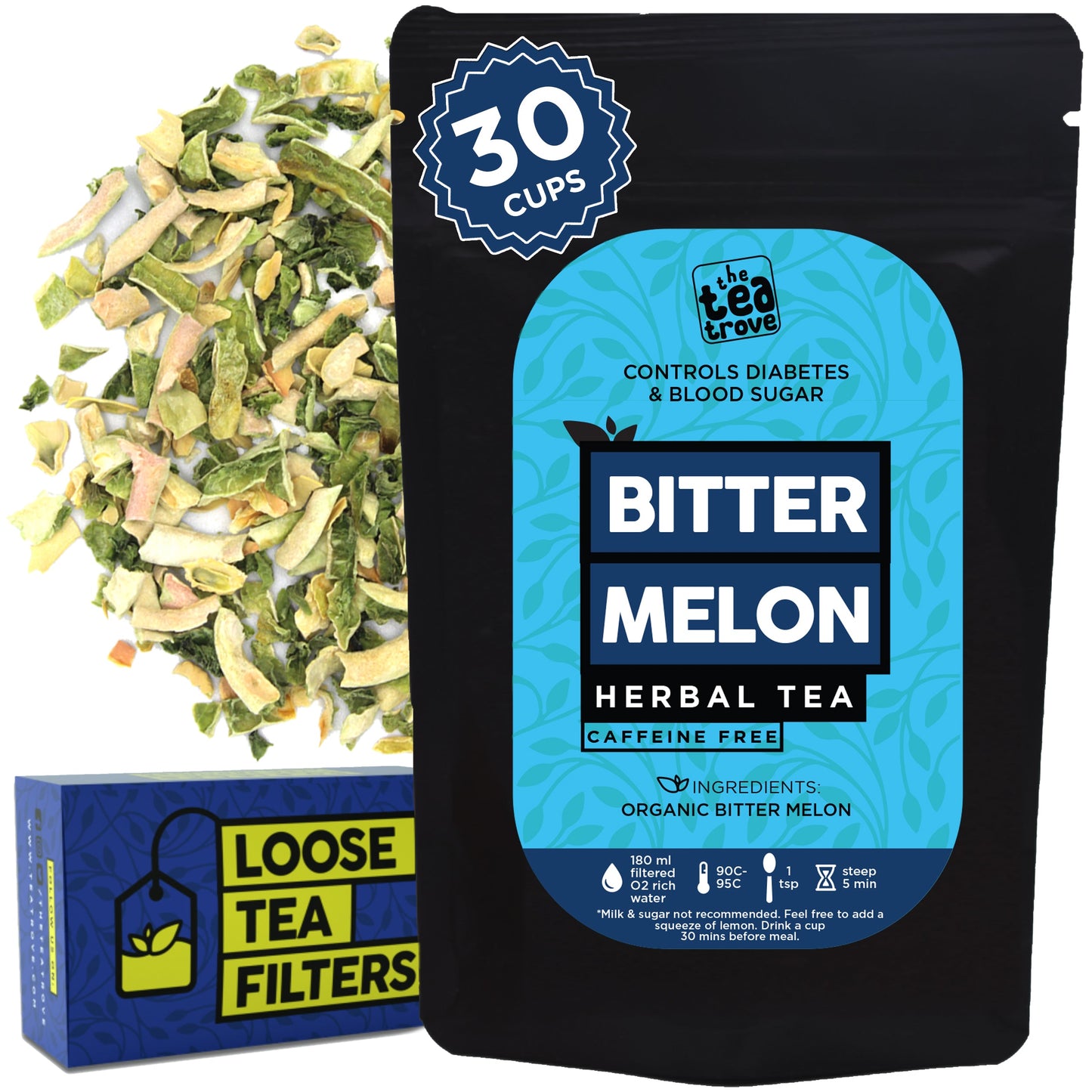 Organic Bitter Melon Tea (50 g, 31 Cups)