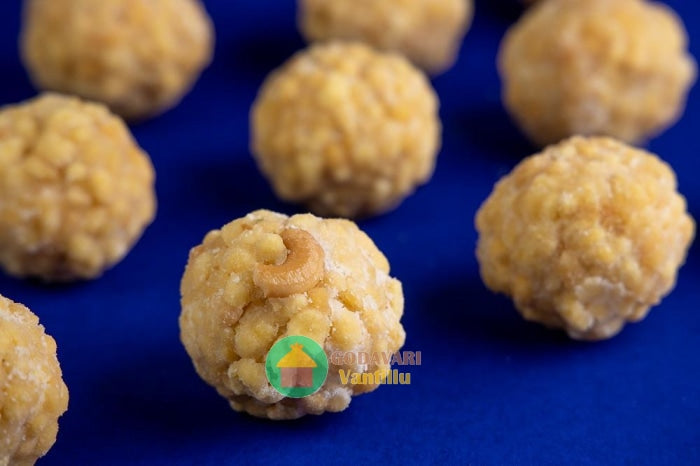 Godavari Vantillu Boondi Laddu