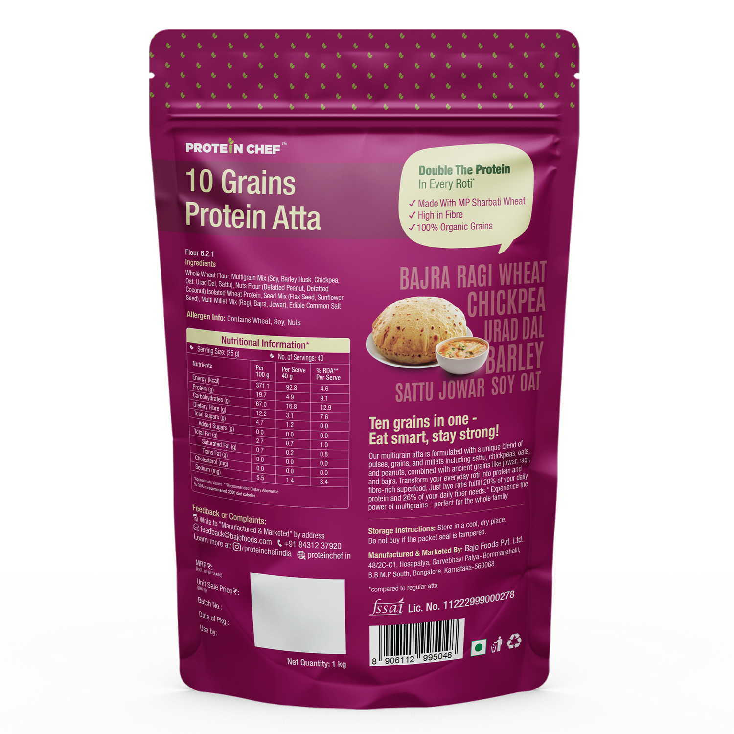 Multigrain Protein Atta