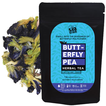 Organic Butterfly Pea Flower Tea (25 g, 50 Cups)