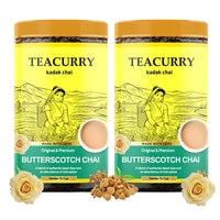 Butterscotch Chai - 100% Natural Butterscotch Flavored Chai Tea for Digestion | With Real Ingredients