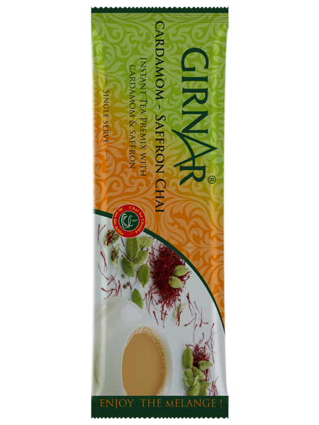 Girnar Instant Tea Premix With Cardamom-Saffron