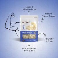 Nutraj Premium Cashew Nuts 250gm (W320)