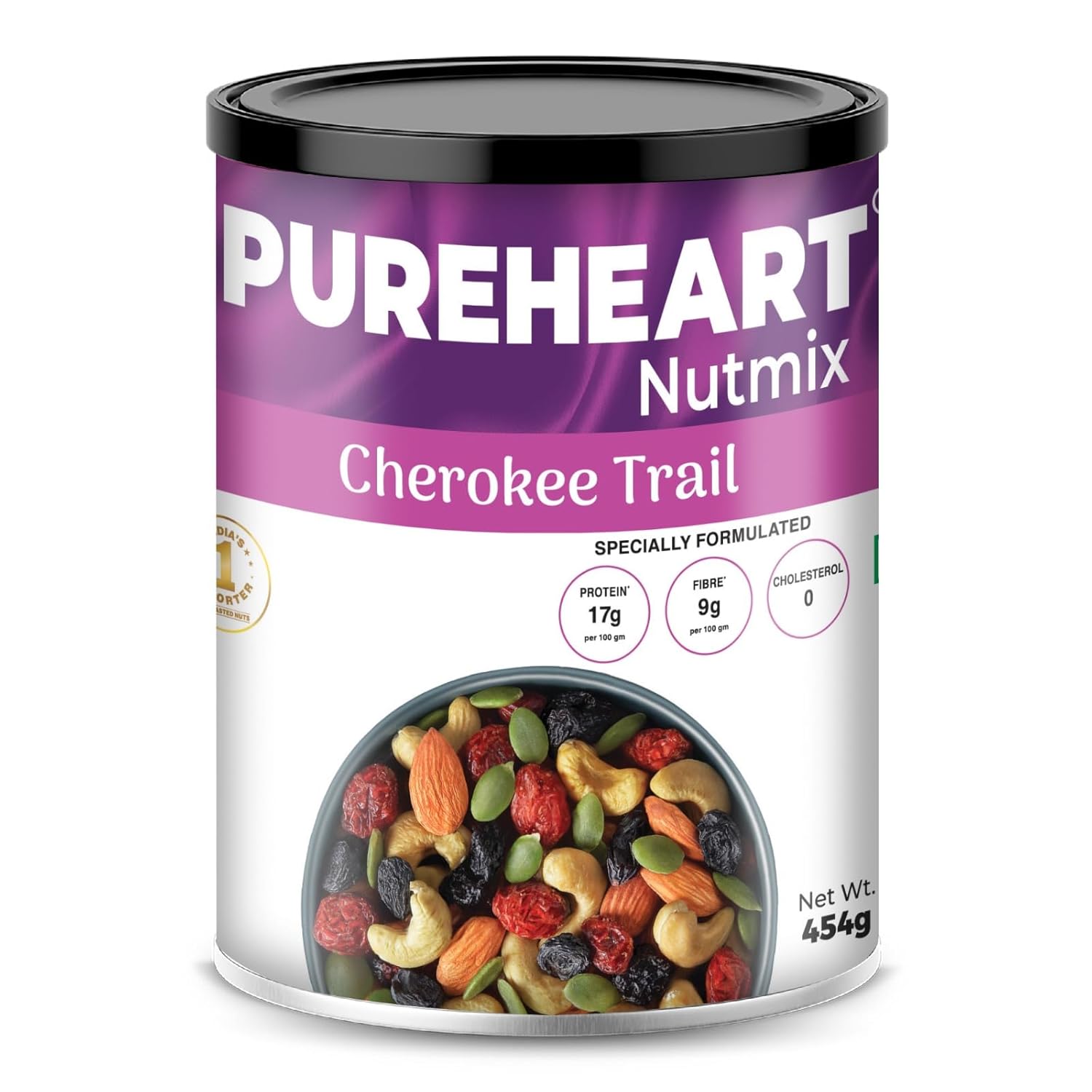 Cherokee Trail Mix  Natural Premium Mix Nuts - Combination of Cashews, Almonds, Pistachio, Cranberries, Raisins, Pumpkin Seeds, Sunflower Seeds - Crunchy Dry Fruits