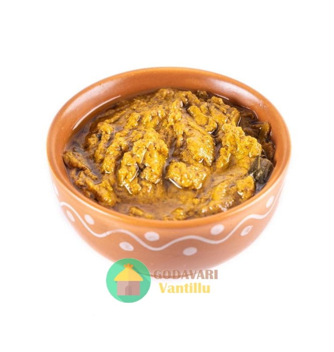 Godavari Vantillu Chinthakaya Pachadi (Raw Tamarind Pickle)