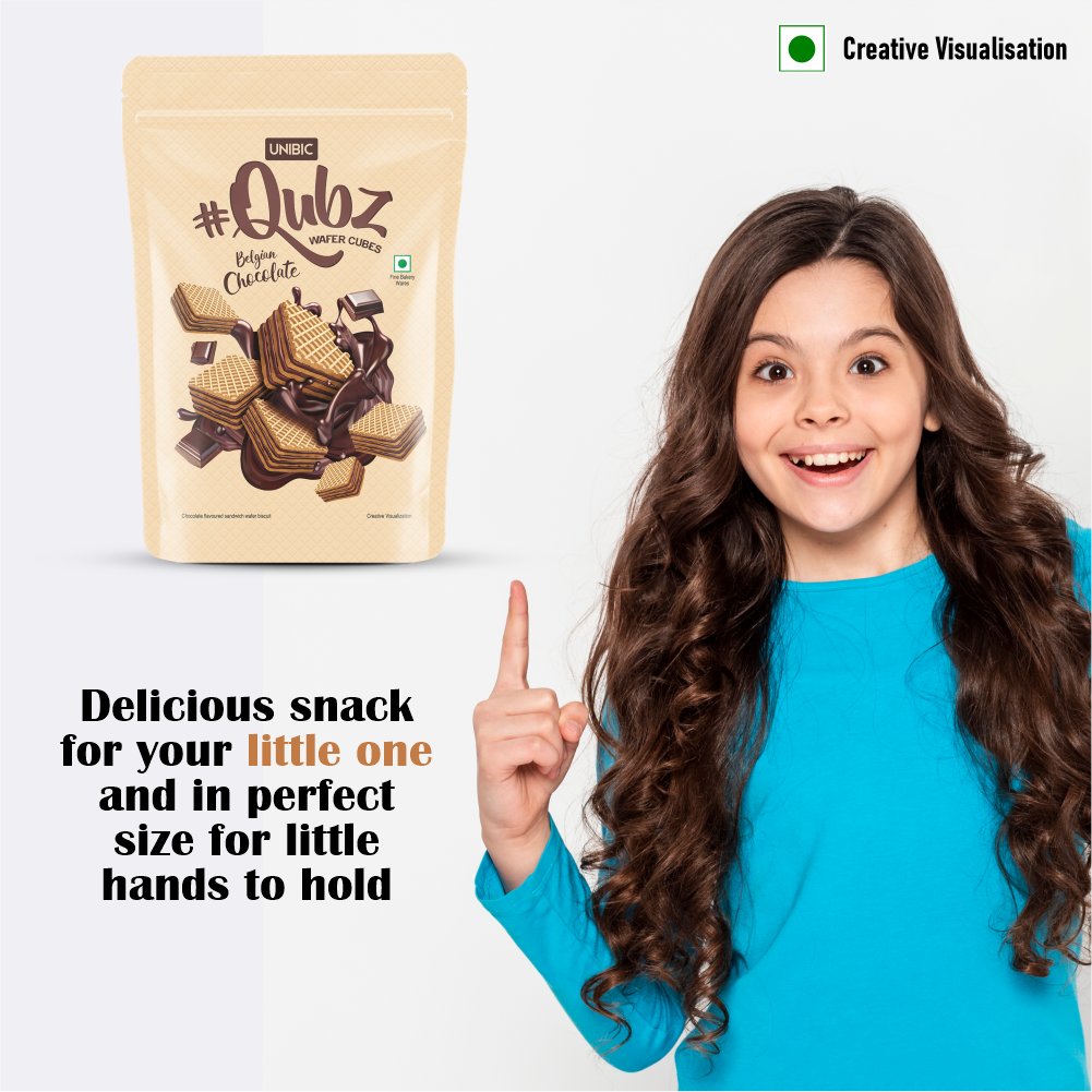 Qubz Belgian Chocolate 150g