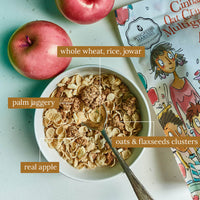 Cinnamon Oat Clusters & Multigrain Flakes with Apple, 350 g