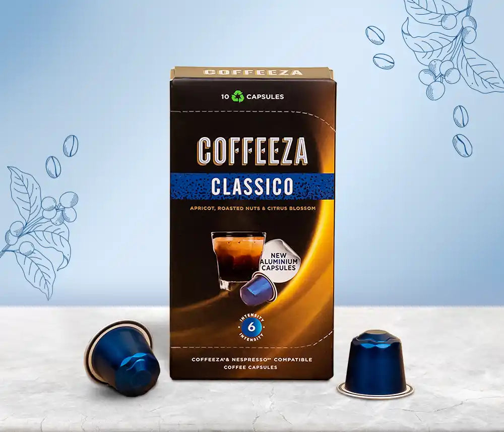 Classico 100% Arabica Aluminium Coffee Capsules