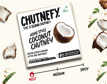 Home Style Coconut Chutney |Trial Pack of 2 | Mild