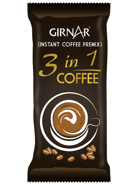 Girnar Instant Premix 3 In 1 Coffee