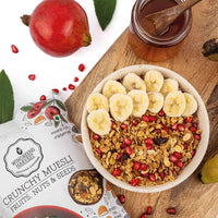 Crunchy Muesli Fruit Nuts and Seeds (200g)