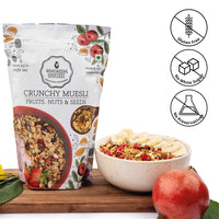 Crunchy Muesli Fruit Nuts and Seeds (200g)