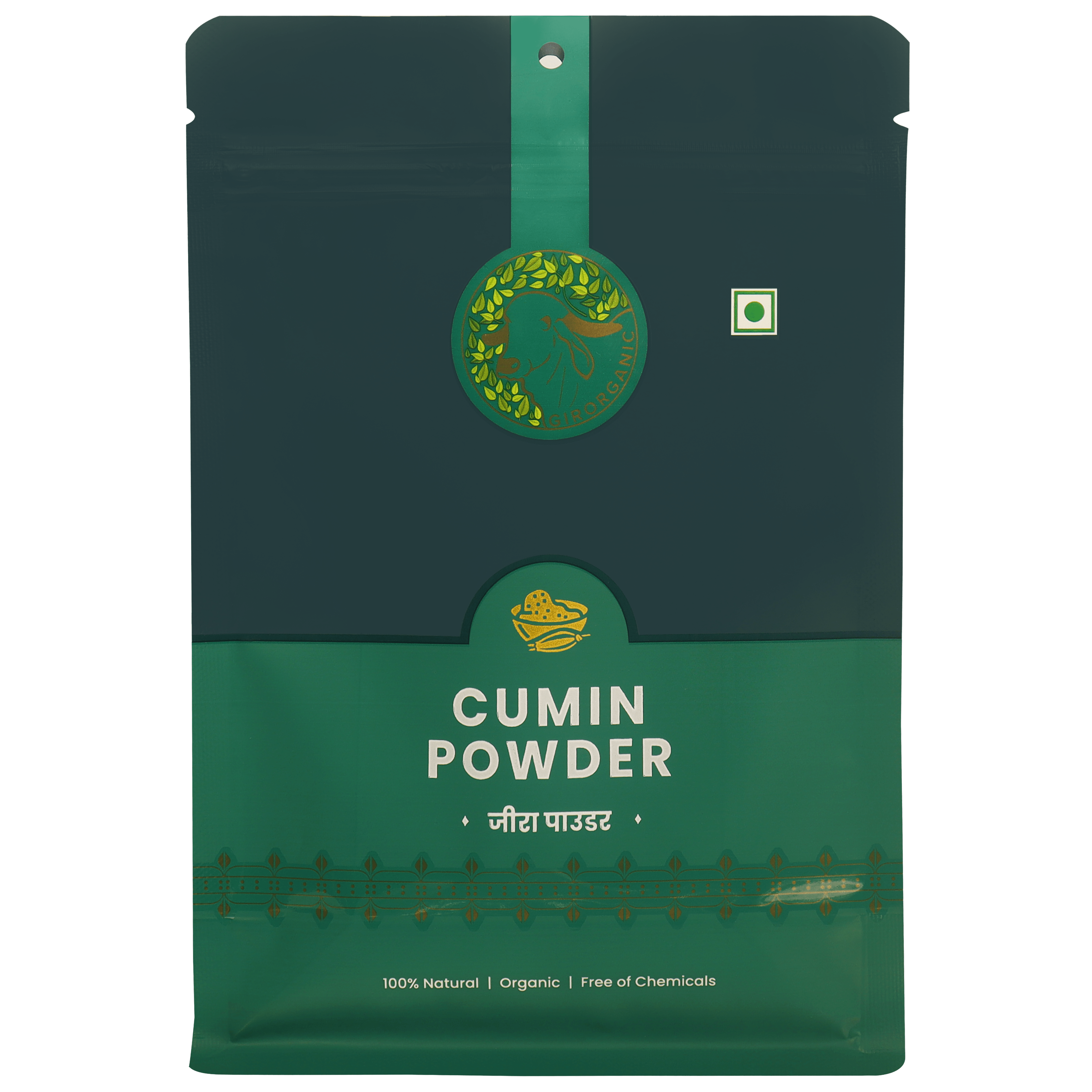 Gir Organic Cumin Powder Stone Ground - Veeha Foods