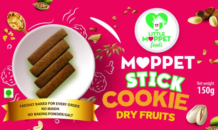 DRY FRUIT MOPPET STICK COOKIES (150G)