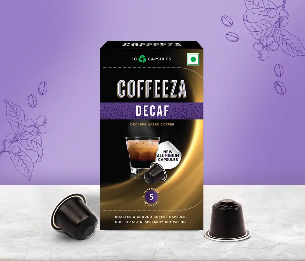 Coffeeza Decaf Aluminium Coffee Capsules