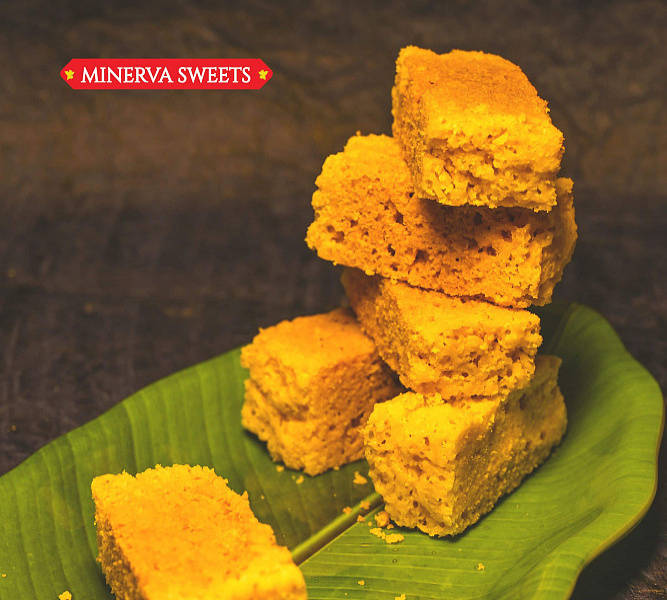 Minerva Sweets Besan Mysore Pak