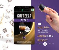 Coffeeza Decaf Aluminium Coffee Capsules