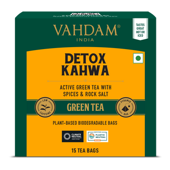 Detox Kahwa Green Tea, 15 Count