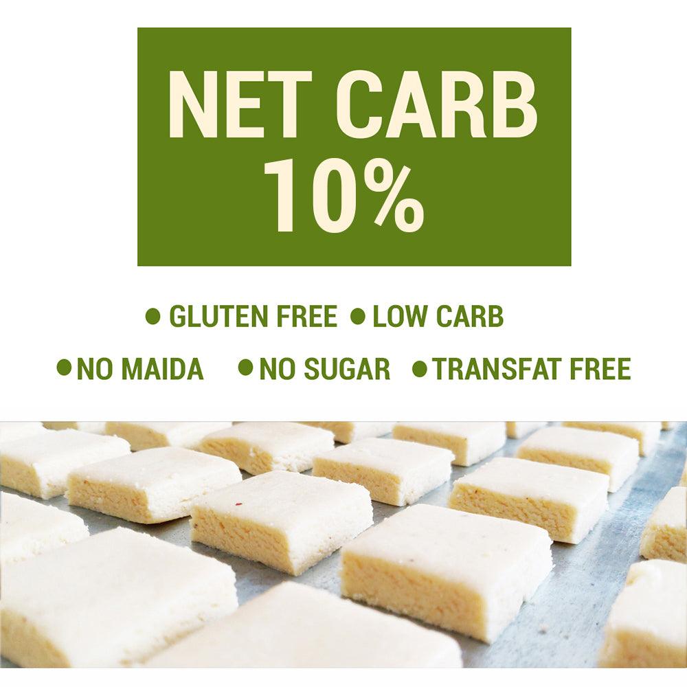 NutroActive Desi Ghee Keto Coconut Barfi- 200g