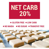 NutroActive Desi Ghee Keto Kaju Barfi - 200g