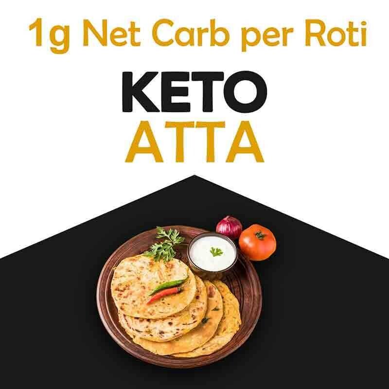 NutroActive Keto Atta Net Carb 3g Extremely Low Carb Flour