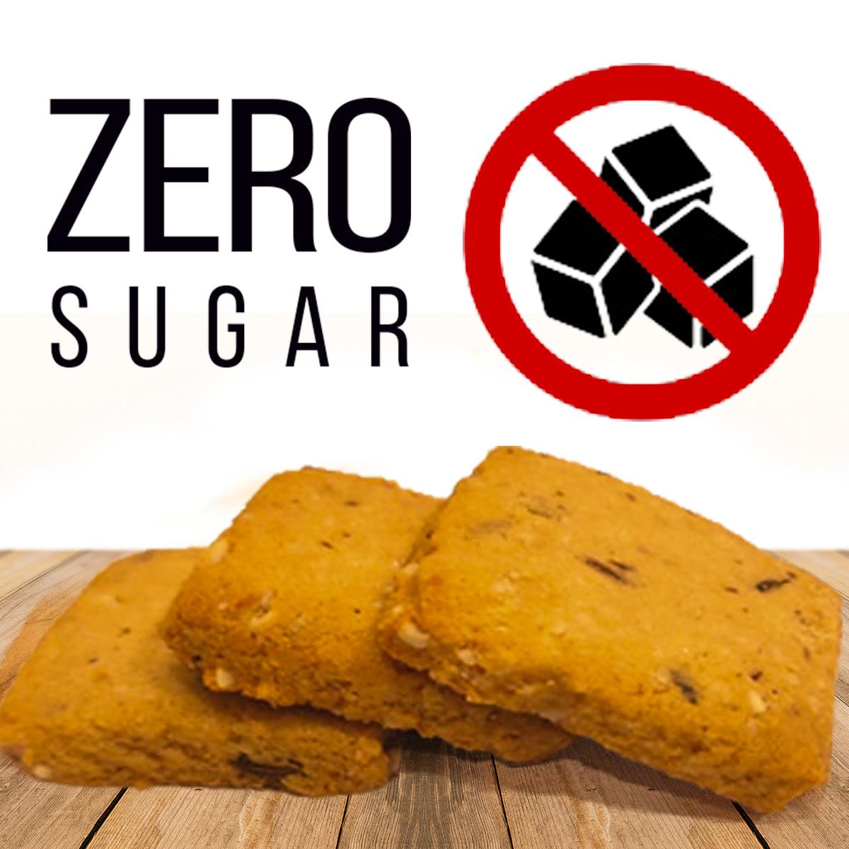 NutroActive Keto Jeera Cookies Salted 0.5g Net Carb Zero Sugar - 110g