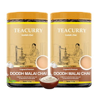 Doodh Malai Chai - 100% Natural Milk Malai Chai Tea for Energy With Assam Black Tea