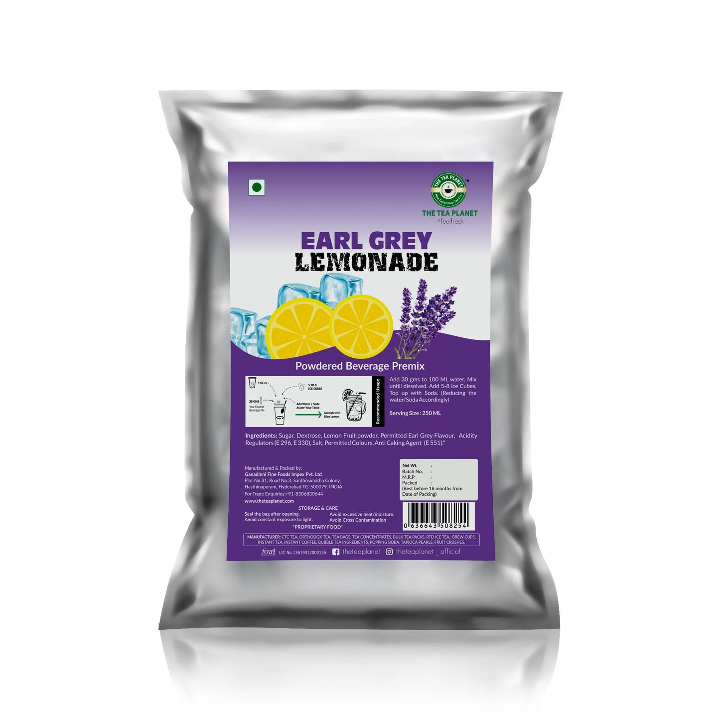 Earl Grey Lemonade Premix - 1kg