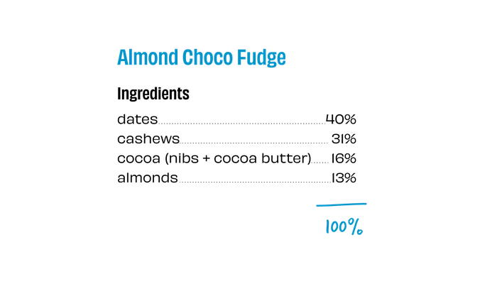 Almond Choco Fudge - Box of 10