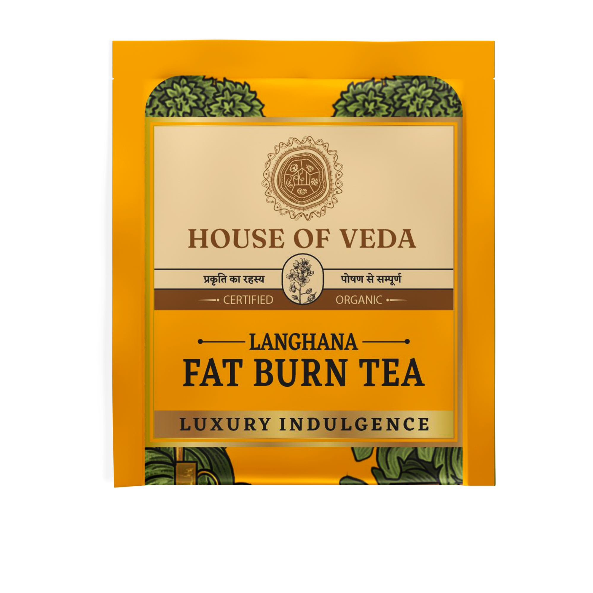 House of Veda Fat Burn Tea - 25 Tea Bags - Veeha Foods
