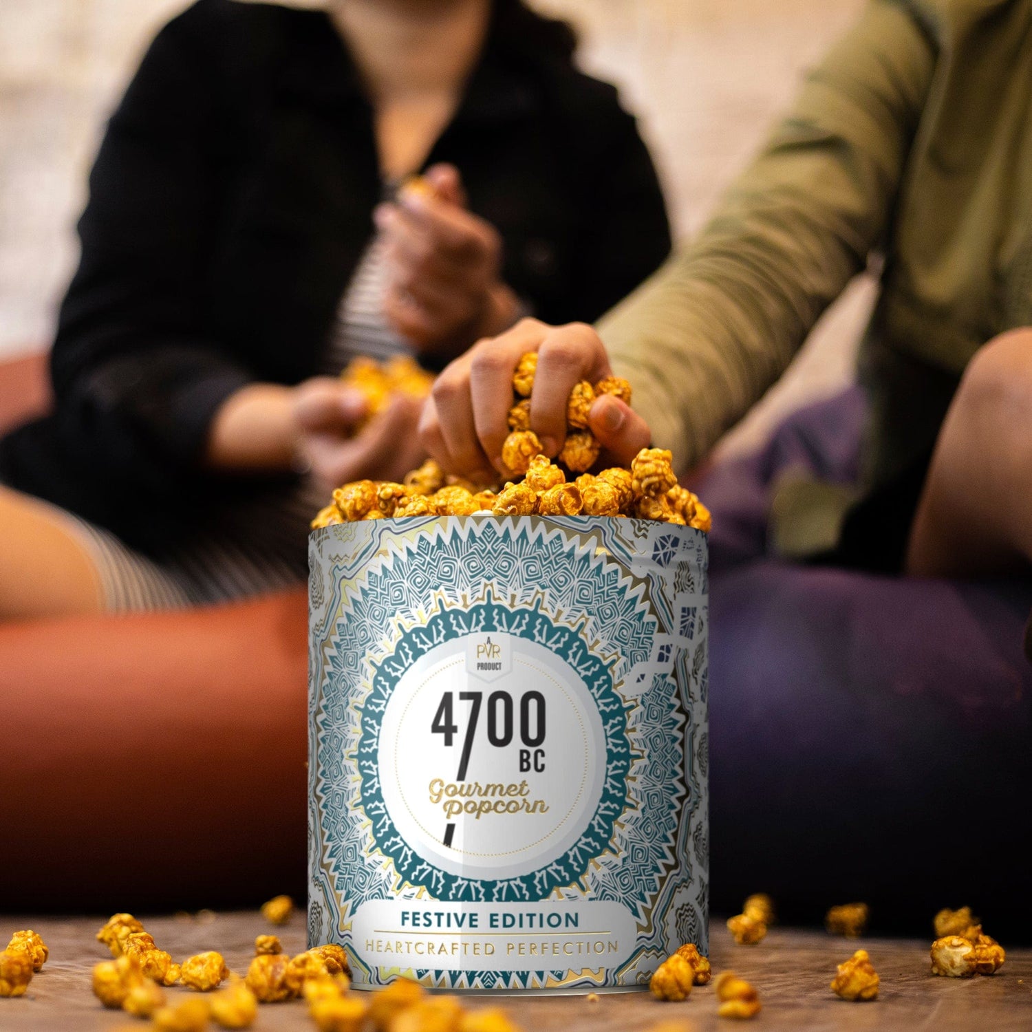 Tiramisu Chocolate Popcorn, Tin, 375g