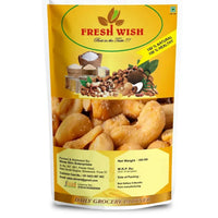 Fresh Wish Flavourful & Crunchy Snack Premium Salted Whole Cashew Nuts