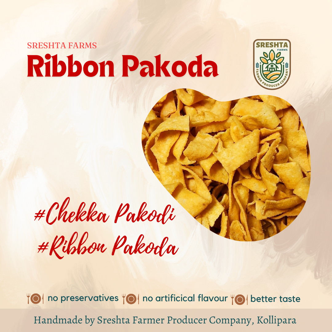 Chekka Pakodi /Ribbon Pakoda 250gm