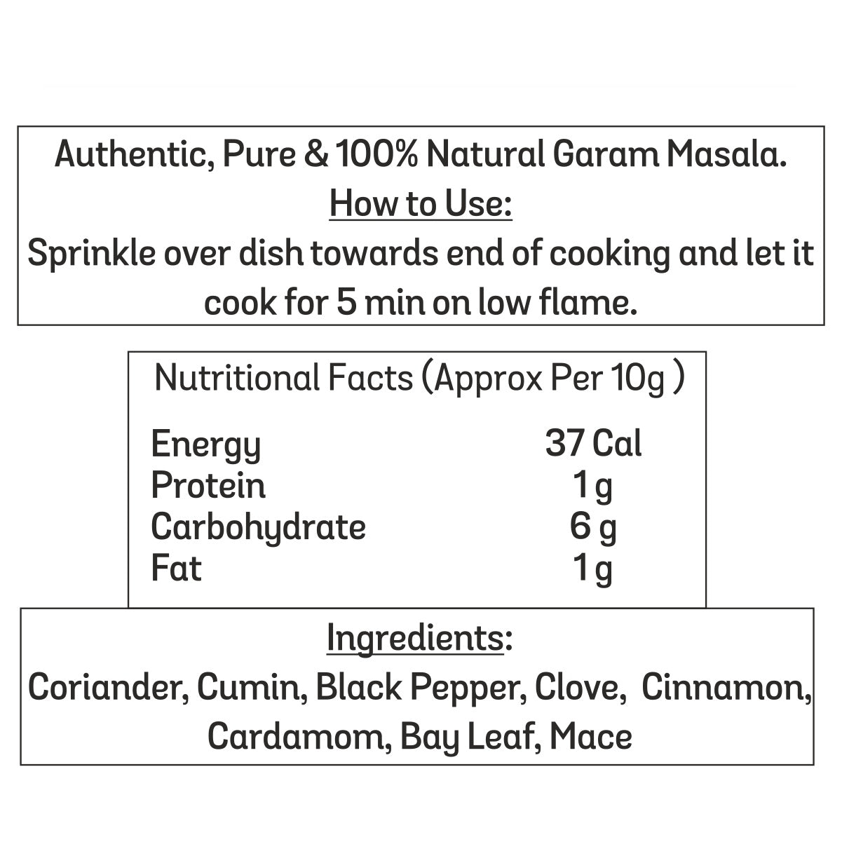 Special Garam Masala | 50g
