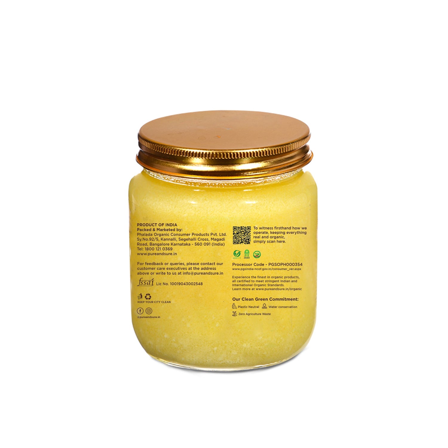 Organic Desi Ghee-500ml