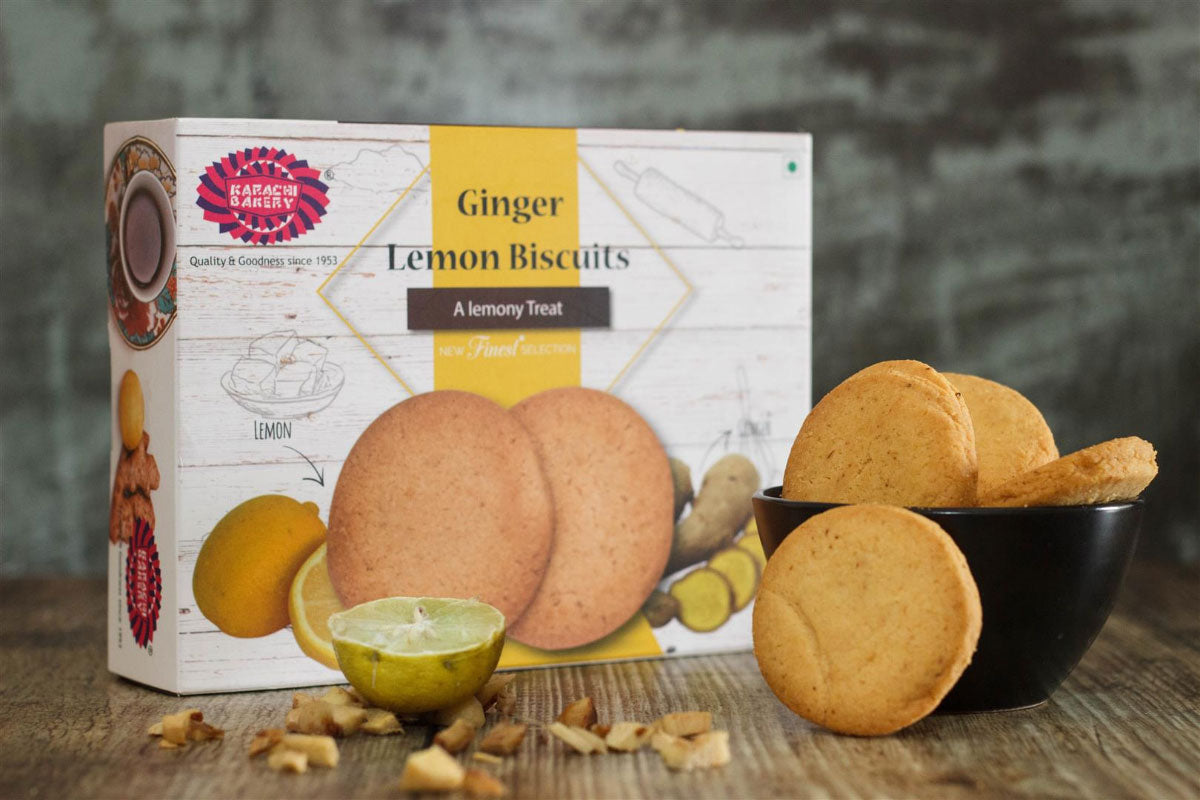 Karachi Bakery Ginger Lemon - 250 gms