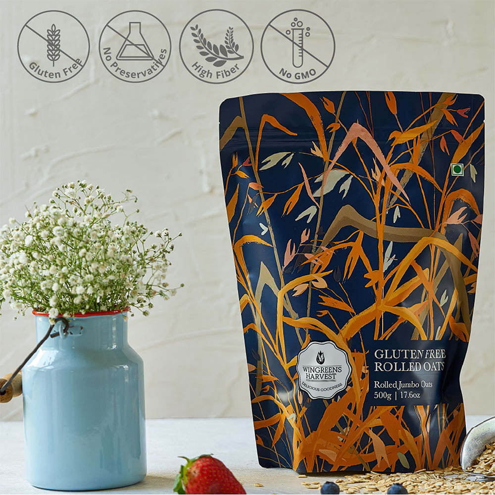 Gluten Free Rolled Oats, 500 g